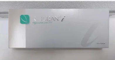 当院で使用するリジュランi（ポリヌクレオチド製剤）の外箱